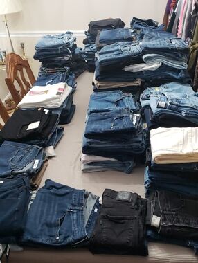 UNLISTED JEANS-ALL SIZES, ALL BRANDS.